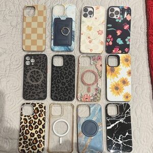 Floral and Patterned Phone Cases - Multicolor